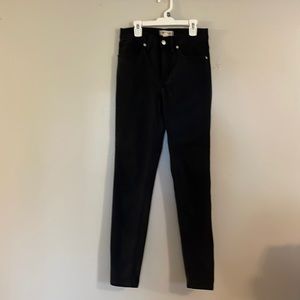 Madewell 9 inch mid rise skinny jeans